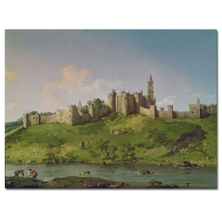 Canaletto 'Alnwick Castle' Canvas Art,14x19